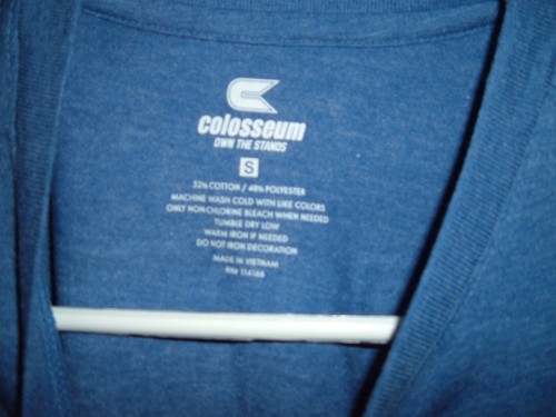 NCAA University of Kentucky Wildcats Adult Small Blue Colosseum T-Shirt - NWT - Picture 6 of 6