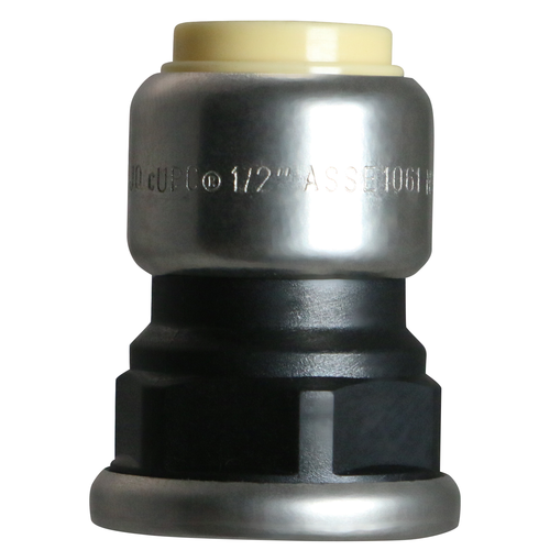 2-10 Pack XFITTING (1/2", 3/4") Push Fit Female Adapter, Push To Connect, PPSU - Picture 9 of 21