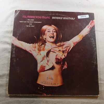 Beverly Bremers I'Ll Make  You Music   Record Album Vinyl LP