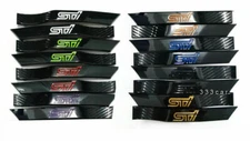 NEW fit 2008-2014 S-T-I Fender Badge Ornament Set gloss black many color