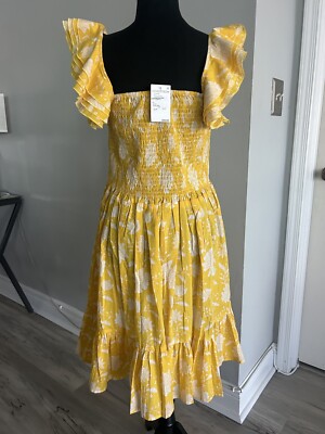 mille resort and travel dress Mille Resort Travel Maeve Scarf Print Long Sleeve Romantic Dress NWT XXS