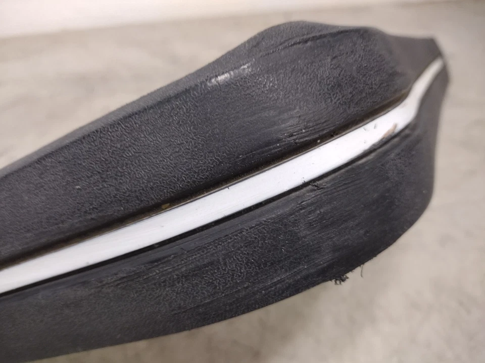 1980-1989 Cadillac Fleetwood Brougham Front Passenger Bumper Impact strip trim - Image 3 of 4