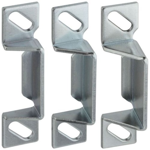 National Hardware N349258 V1356 Rigid Strike Ersatz Set Aluminium Finish - Bild 2 von 4