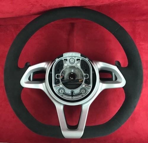 Genuine McLaren paddle shift alcantara steering wheel. MP4-12C, 540, 570, 650 1B - Picture 5 of 13
