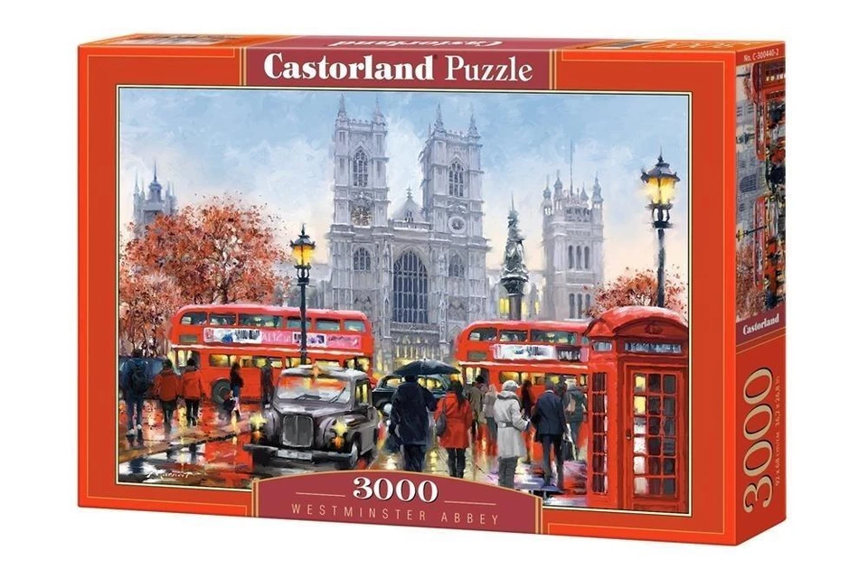 Puzzle 3000 Teile Westminister Abbey CASTORLAND