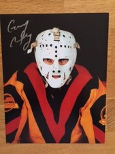 Vancouver Canucks Gary Bromley signed 8x10 W/COA pose 3