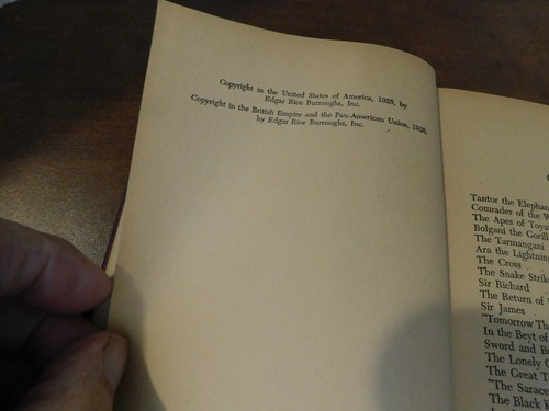 Tarzan Lord of The Jungle-- 1928-Grossett Dunlap-Red-Edgar Rice Burroughs NICE - Picture 10 of 16