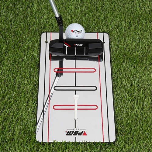 Golf Putting Ausrichtung Spiegel Putt Trainingshilfe Trainer Eye Line Übung - Bild 10 von 12