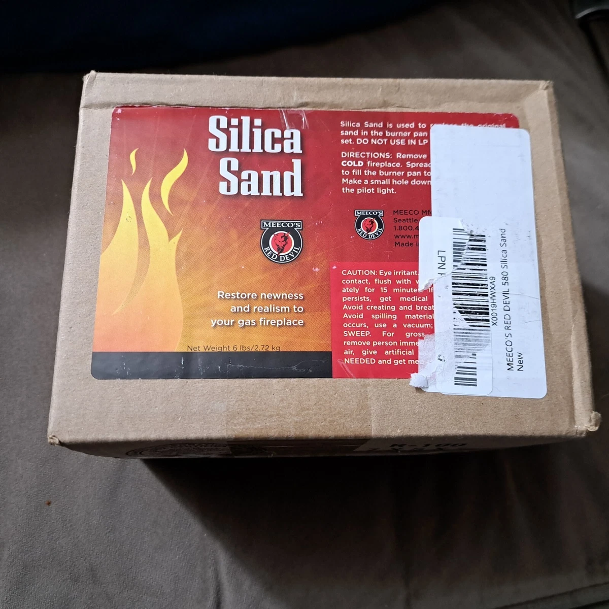 Meeco´s Red Devil 6# Silica Sand For Natural Gas Units 580 | eBay
