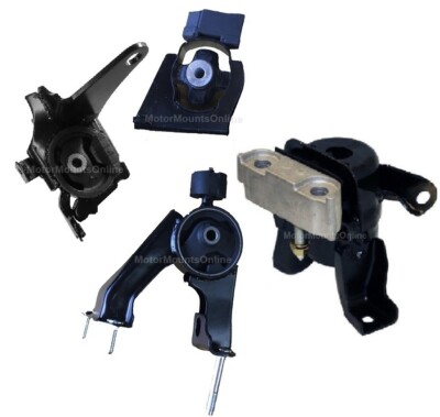 9MB204 4pc Motor Mounts fit FWD 2.4L 2009 - 2013 Toyota Corolla XRS Matrix AUTO