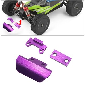 Front /& Bumper for Wltoys 124016 1//14 144001 Crawler DIY Accessories Purple