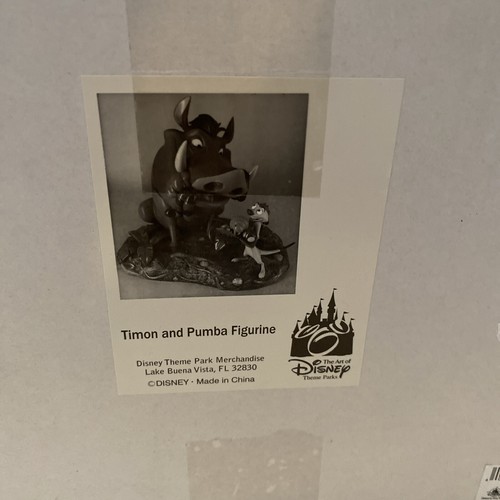 FIGUR LÖWENKÖNIG TIMON UND PUMBAA NEU MIT BOX Kunst von Disney Parks - Bild 17 von 17
