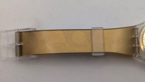 Orologio Swatch Rossetto Edizione Speciale Quarzo Design Arte Astratta - Foto 10 di 12