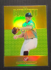 2003 Topps Pristine AJ Burnett Gold Refractor #ed 11/69 Marlins #73 