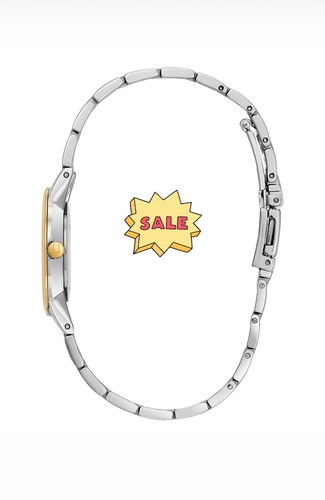 Bulova Women's Diamond Accent Two-Tone Stainless Steel Bracelet Watch 30mm - 第 3/3 張圖片