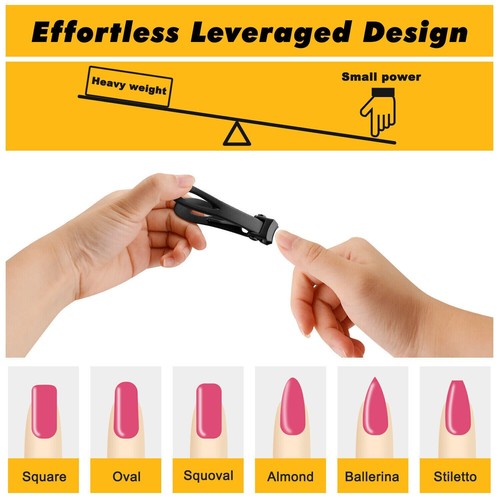 Extra Large Toe Nail Clippers For Thick Hard Nails Cutter Heavy Duty Stainless - Picture 9 of 15