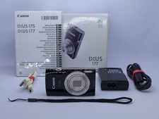 Canon PowerShot ELPH 180 / IXUS 177 /20MP / 8X Optical Zoom / CCD Digital Camera