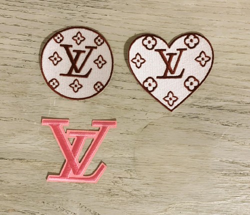 Lot of 3 Patches Designer Fashion Clothing Iron-on Patch