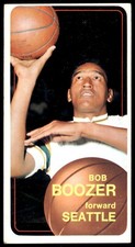 1970-71 Topps Bob Boozer Basketball Card Seattle SuperSonics #41