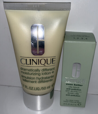 NEW Clinique Dramatically Different Moisturizing Lotion + 1.7oz & Even Better 40