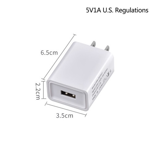 USB 5V 1A/2A ChargingHead Portable Universal Charger USA Phone Charger Adapter - Picture 10 of 14
