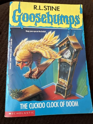 The Cuckoo Clock of Doom (Goosebumps #28) R.L. Stine First Edition - Picture 1 of 6