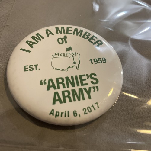 Augusta National commemorative Arnold Palmer pin 2017 - Picture 1 of 4