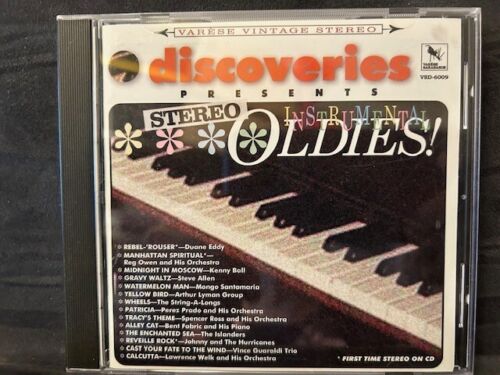 Discoveries Presents: Stereo Instrumental Oldies 1999 US MINT CD Easy Listening