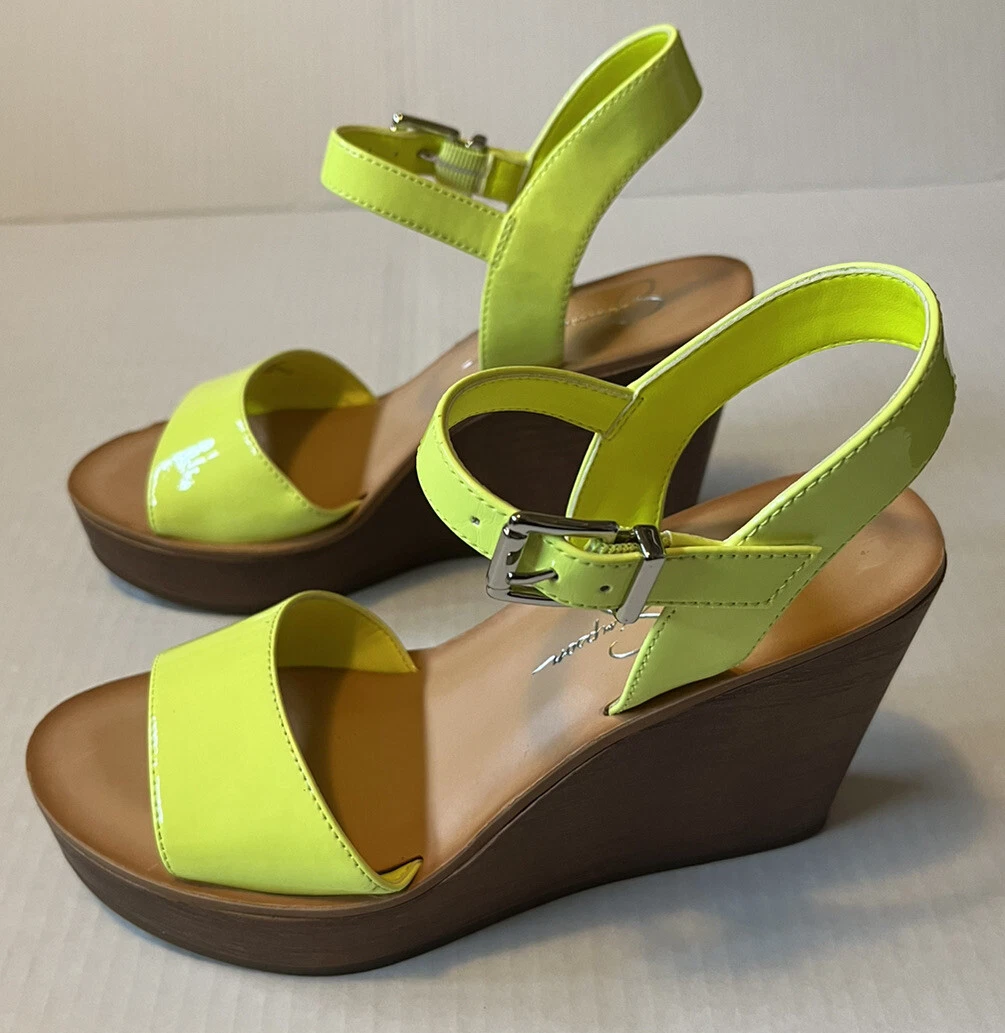 Yellow jessica simpson shoes sale