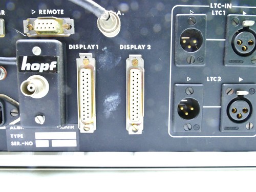 Albrecht TCU-M2 Generator kodów czasowych Inserter znaków LTC FBAS Studio I569 - Zdjęcie 8 z 9