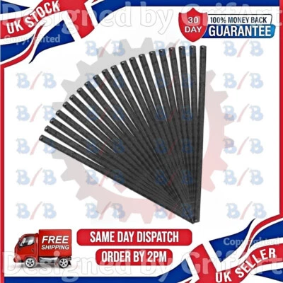 BB 20 JUNIOR HACKSAW BLADES 6" 150MM SET OF REPLACEMENT STEEL METAL PINNED END PACK