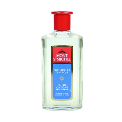 Eau De Cologne Mont Saint Michel Naturelle Classique 500ml - Senteur Romarin/Cèdre, Made In France
