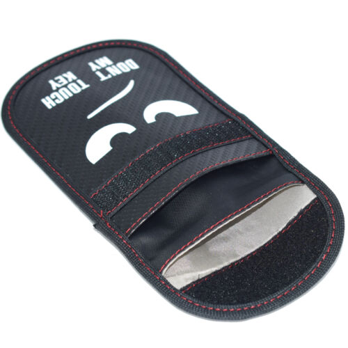 Autoschlüssel Keyless Go Schutz RFID Blocker Tasche Etui Hülle Carbon schwarz - Bild 5 von 8