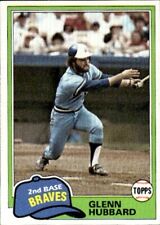 1981 Topps #247 Glenn Hubbard Atlanta Braves Baseball