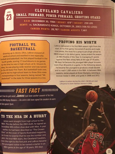 Basketball Superstars 2018 : Facts and Stats by Clive Gifford - Picture 8 of 8