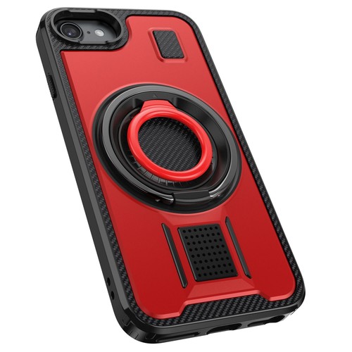 Funda rígida resistente con soporte de doble anillo a prueba de golpes para Apple iPhone 6/6s 4.7 - Imagen 32 de 44