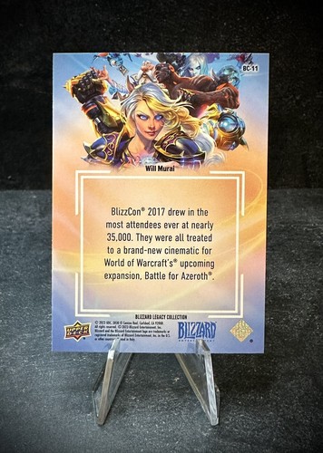 Blizzard Legacy Collection BlizzCon (BC-11) GOLD Insert - Picture 2 of 2