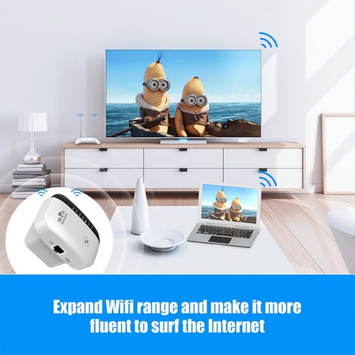 WiFi Signal Extender Range Repeater Booster Internet Amplifier 300Mbps - Picture 2 of 7