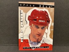 1994-95 Upper Deck Be a Player Signatures Michal Pivonka #160 Autograph Hockey!