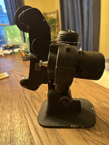 PROIETTORE MASTER FILM VINTAGE BELL & HOWELL 8 MM, CUSTODIA, MULINELLO - Foto 11 di 11