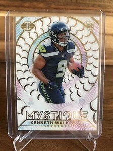 2022 Illusions Football Mystique #M-18 Kenneth Walker III - Seattle Seahawks