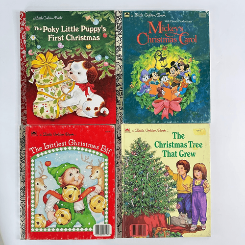 Christmas, Winter Little Golden Books-Lot of 18 (Hardcover) - Picture 5 of 12