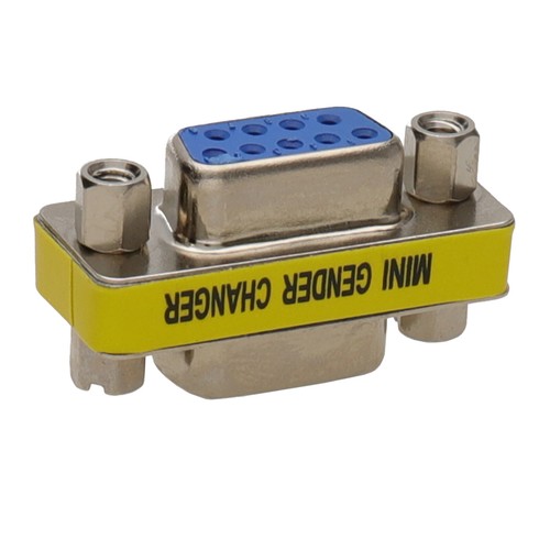 Geschlecht Wechsler 9 Polig Buchse auf F Serie RS232 Adapter Kupplung DB9 - Bild 2 von 7
