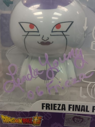 linda young og frieza rubiks signed figure, Jsa Cert, Final Form Frieza - Picture 2 of 5