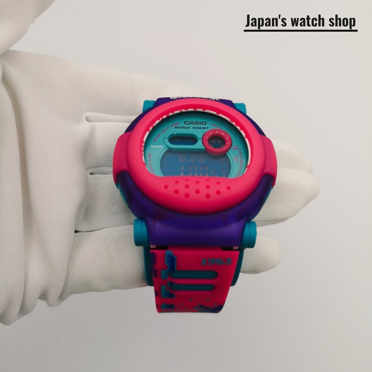 CASIO　G-SHOCK　G-B001RG-4JR Casio G-Shock Watch G-B001RG-3JR G-B001RG-4JR Men's Pink Green