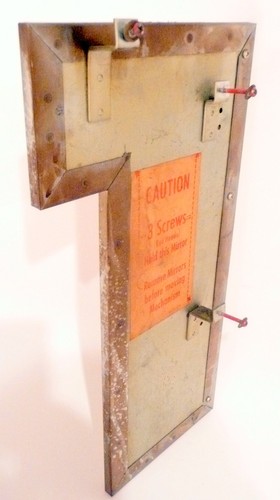 SEEBURG  W SELECT-O-MATIC  JUKEBOX  part:  left  side MIRROR PANEL  - Imagen 2 de 2