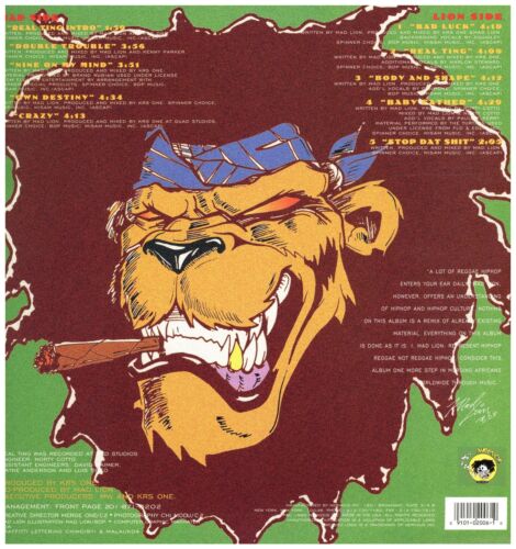 Mad Lion - Real Ting '95 LP US ORG!EX-/EX - Bild 2 von 4