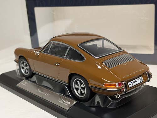 1:18 Norev Porsche 911 T marrone edizione limitata NUOVO NEW - Foto 4 di 6