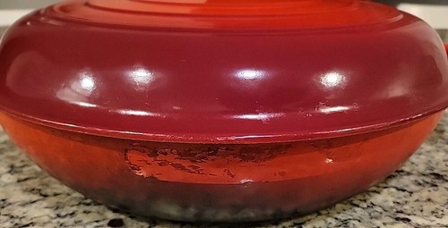 Le Creuset #32 Bräter 5qt rot - Bild 5 von 8