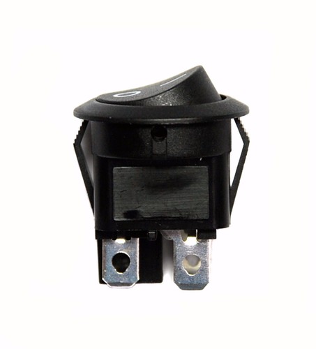 5pc On-Off Round LIGHT Rocker Switch RL3-4(R) 4P DPST No Lamp 10A 125V RLEIL - Picture 3 of 8